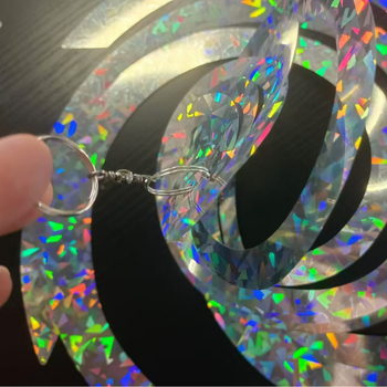 Σπείρα αποθάρρυνσης πουλιών, περιστρεφόμενη, σετ 3 τεμάχια