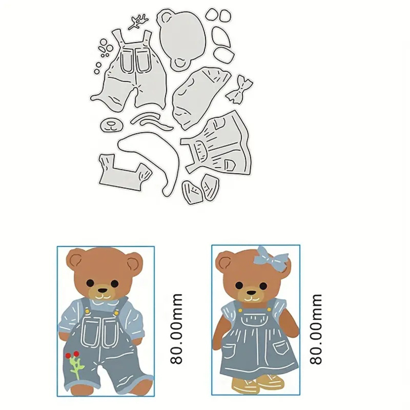 Vágóformák scrapbookinghoz, szénacél, gravírozás, otthoni használatra, egyenként csomagolva