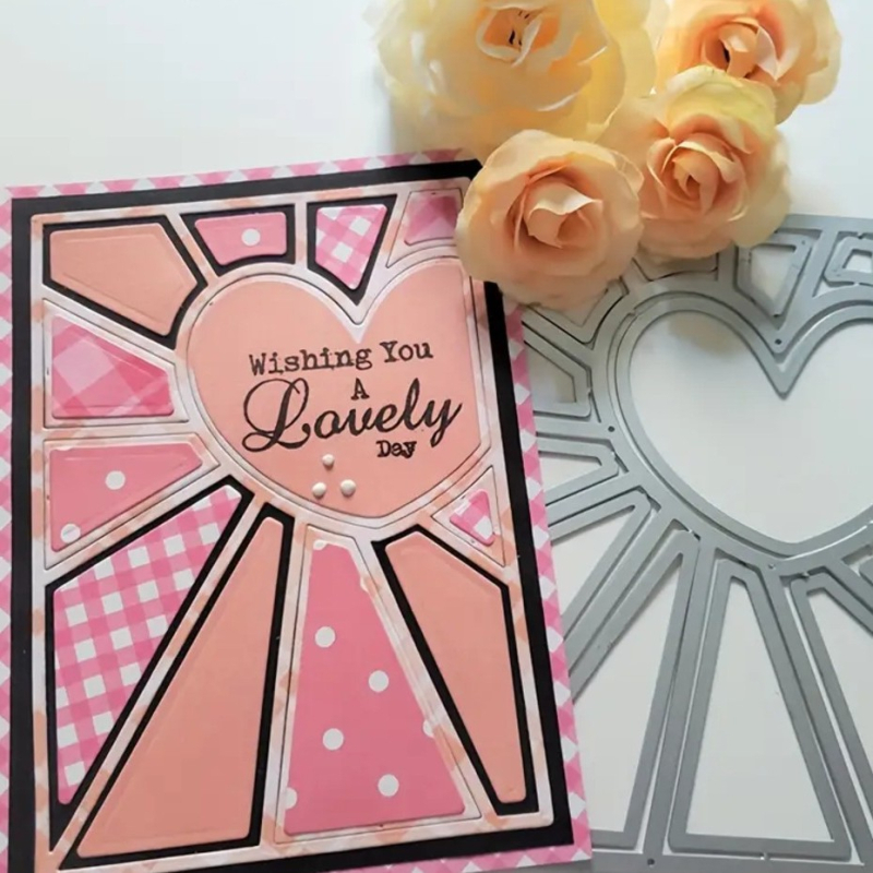 Metalni izrezni kalup za scrapbooking, izradu papirnatih kartica i ukrase za DIY fotoalbum