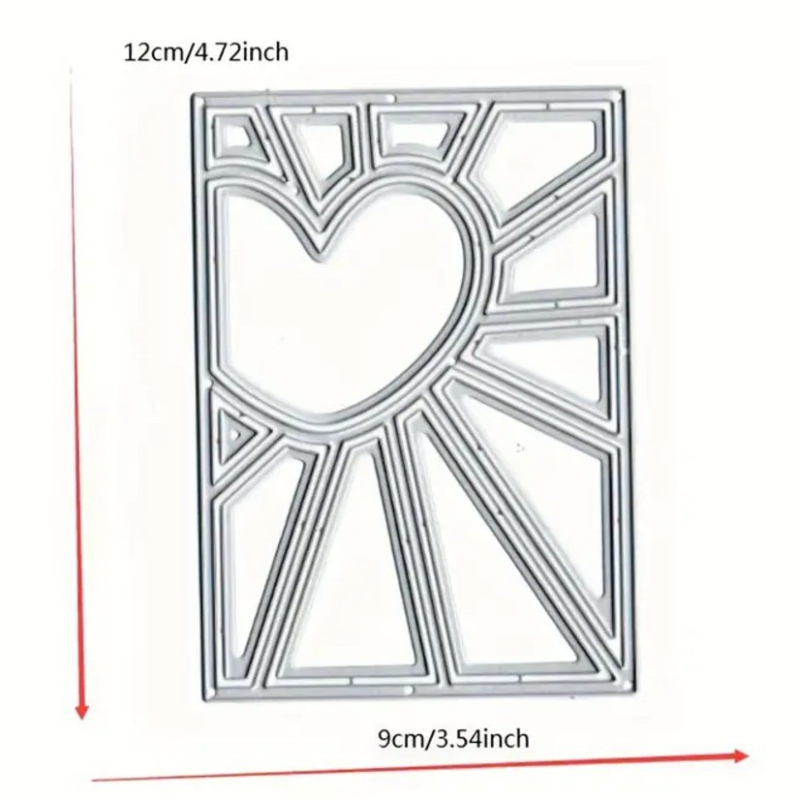Metalni izrezni kalup za scrapbooking, izradu papirnatih kartica i ukrase za DIY fotoalbum