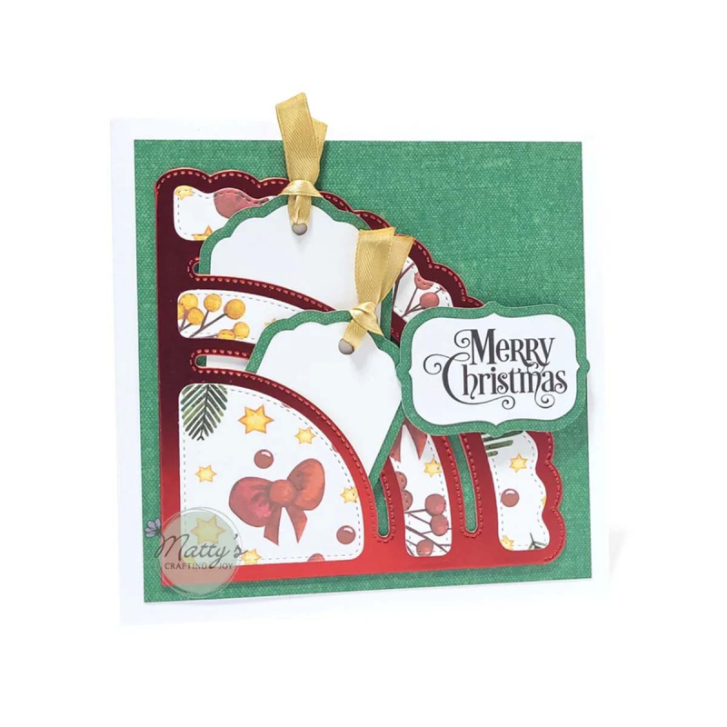 Vágóforma üdvözlőlap borítójához – szénacél, gravírozás, scrapbooking, otthoni használat