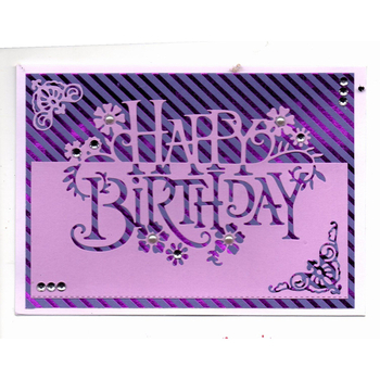 Матрица за рязане на дантелени мотиви, метал, серия дантела, ръчна изработка, геометрични фигури