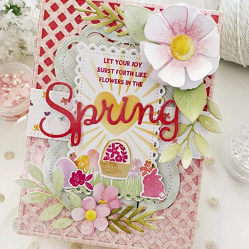 Set reznih šablona s cvjetnim motivom za kartice i pozadinu, od visokougljičnog čelika, scrapbooking