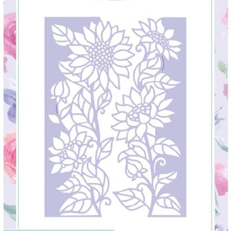 Fém vágóforma szénacélból – gravírozás, testreszabható feldolgozás, díszítő minták virágok, állatok és geometriai formák, otthoni DIY projektekhez