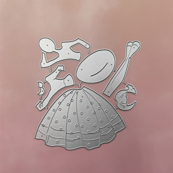 Матрица за щанцоване и релефно щамповане за домашна употреба — въглеродна стомана, тегло 22 г, опаковка PP торба