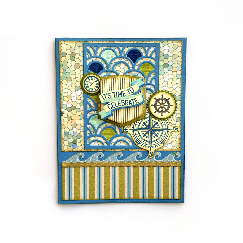 Scrapbooking griešanas forma - metāla, reljefs (embossing), roku darbs, moderns un vienkāršs stils