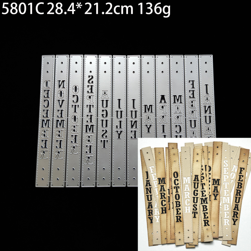 Метални форми за рязане за скрапбук фонови дизайни – метал, гравиране, за дома