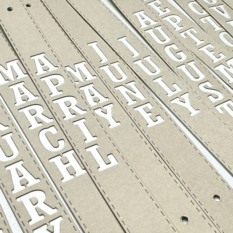 Метални форми за рязане за скрапбук фонови дизайни – метал, гравиране, за дома