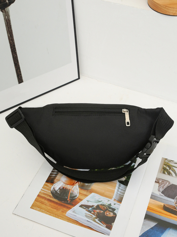 Menglu Γυναικεία αδιάβροχη τσάντα μέσης με ιμάντα crossbody και οπή για ακουστικά — Oxford ύφασμα, επένδυση νάιλον, καθημερινή χρήση σε εξωτερικούς χώρους, Άνοιξη 2024