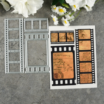 DC-3491 Ножове за рязане от въглеродна стомана за хартиено изкуство – геометрични форми, ембосинг нож, модерен минималистичен стил