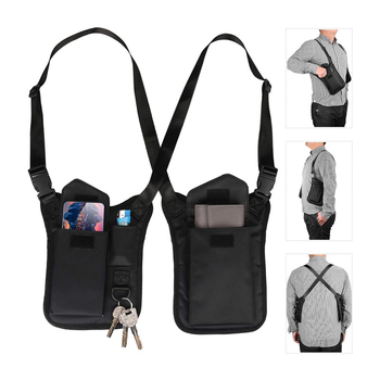 Unisex PU εξωτερική τσάντα ώμου με αντι-κλοπή, επέκταση, καμπύλη ιμάντα, χωρητικότητας κάτω από 20L, για επαγγελματικά ταξίδια