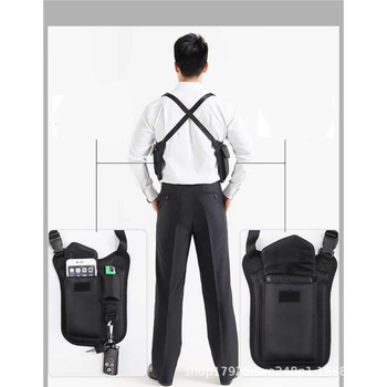 Unisex PU εξωτερική τσάντα ώμου με αντι-κλοπή, επέκταση, καμπύλη ιμάντα, χωρητικότητας κάτω από 20L, για επαγγελματικά ταξίδια