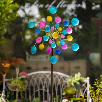 Декоративна железна вятърна мелница, пасторален стил, подходяща за дом, градина и развлекателни пространства (Железо; Геометрия; Пасторален стил; Дом, Градина, Забавления)