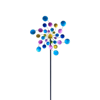 Декоративна железна вятърна мелница, пасторален стил, подходяща за дом, градина и развлекателни пространства (Железо; Геометрия; Пасторален стил; Дом, Градина, Забавления)