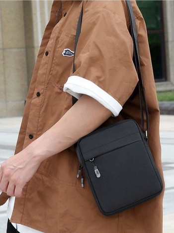 Мъжка кръстосана чанта за рамо – унисекс дизайн, Oxford плат, дишаща и ултра-лека, подплата полиестер, марка Aorong