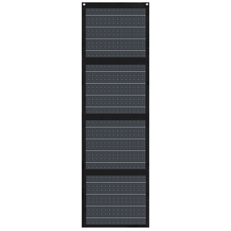 Sulankstoma lauko saulės panelė 40W, USB greitas įkrovimas, 5V išvestis