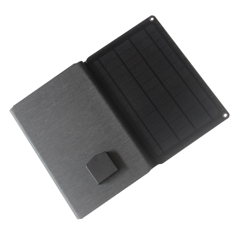 Сгъваема ETFE соларна зарядна платка – 30W, USB и Type-C изход, CE сертифициран