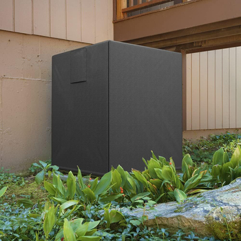 Κάλυμμα εξωτερικού κλιματιστή, τετράγωνος κάθετος σχεδιασμός, Oxford ύφασμα, διαθέσιμη προσαρμογή, μοντέρνο μινιμαλιστικό στυλ