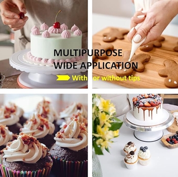 Kremo užpildymo maišelis, vienkartinis, aplinkai draugiškas PO medžiaga, sustiprinta konstrukcija, modernus minimalistinis stilius