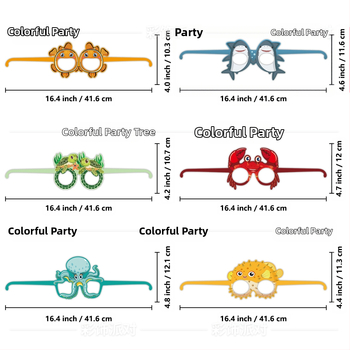 Γυαλιά-μάσκα καρχαρία για πάρτι με θαλάσσια ζώα – βυθισμένος κόσμος, αξεσουάρ φωτογραφιών (Υλικό: Χαρτί; Στυλ: Εορταστικό; Κατηγορία: Διακόσμηση χώρου; Κατηγορία προϊόντος: Σημαιδάκι έλξης)