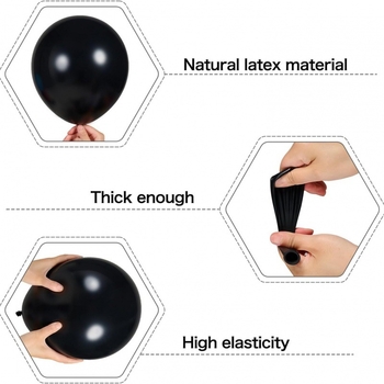 Latekso balionų arkos komplektas su apvaliais dekoratyviniais balionais, be logotipo, tinkamas gimtadieniams, vestuvėms ar absolventų šventei