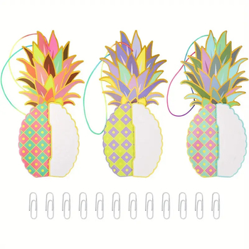 Διακοσμητικό πάρτι με ανανά από πλαστικό • μπάλα κυψέλης • ανανά-σχήματος φρούτο διακόσμηση • κατάλληλο για γενέθλια, Χριστούγεννα, Χαλογουίν, Ημέρα Παιδιού, περίοδος αποφοίτησης