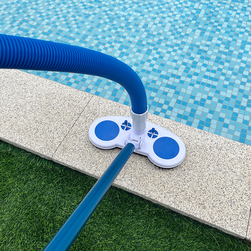 Κεφαλή αναρρόφησης πισίνας με βαλβίδα ασφαλείας αέρα και πλάκα αναρρόφησης σε σχήμα ημισελήνου για υποβρύχιο καθαρισμό