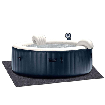 Πατάκι φελτ για μπάνιο — αδιάβροχο και ανθεκτικό στη σκόνη; ύφασμα φελτ; σχήμα στρογγυλό ή τετράγωνο; μονόχρωμο; προσαρμόσιμο; για μπάνιο