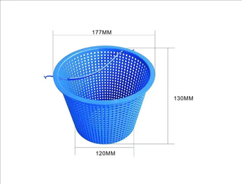 Σετ καλαθιού σκουπίσματος πισίνας – PVC φίλτρο κάδος με κάλτσες φιλτραρίσματος για τον καθαρισμό πισίνας