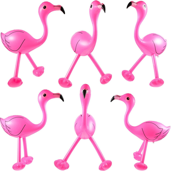 Pūšamāis flamingo rotaļlieta (PVC) – dzīvnieku rotaļlieta, vecums 7–14 gadi, dekoratīvs piekariņš, izcelsme Ķīna