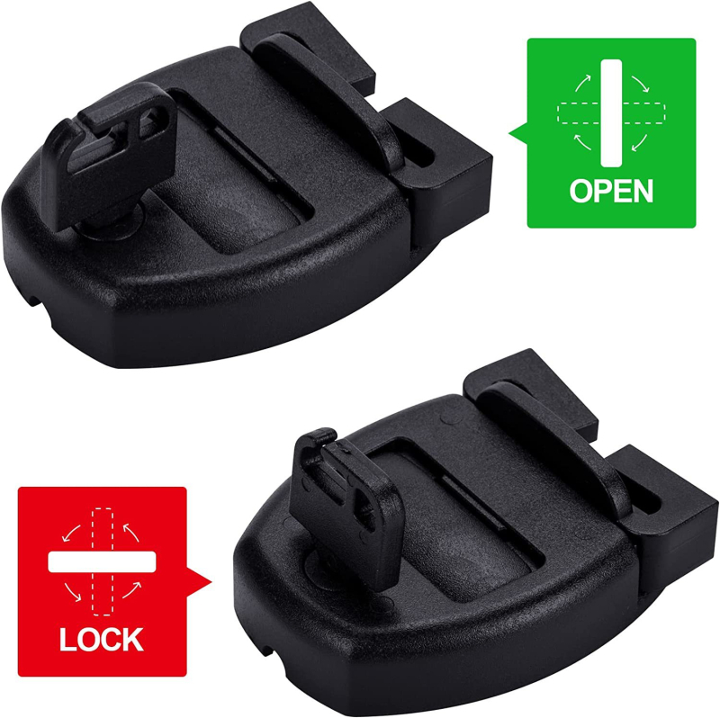 Universalus spa dangos uždarymo klipsų komplektas – plastmasė, modelis universalus, stilius modernus minimalistinis