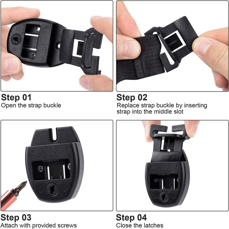 Universalus spa dangos uždarymo klipsų komplektas – plastmasė, modelis universalus, stilius modernus minimalistinis