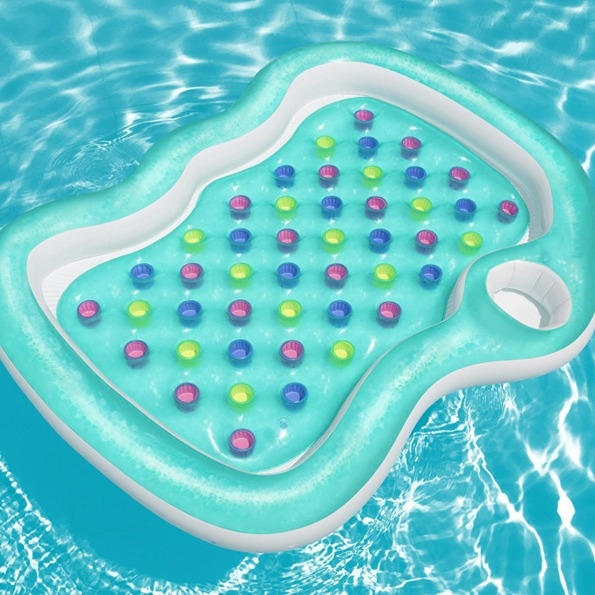 Bestway Διπλό φουσκωτό επιπλέον κρεβάτι νερού 43045 PVC