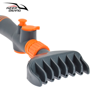 Χειροκίνητη βούρτσα καθαρισμού φίλτρου πισίνας, μοντέλο TL-B60-6, KEEP DIVING, πλαστικό