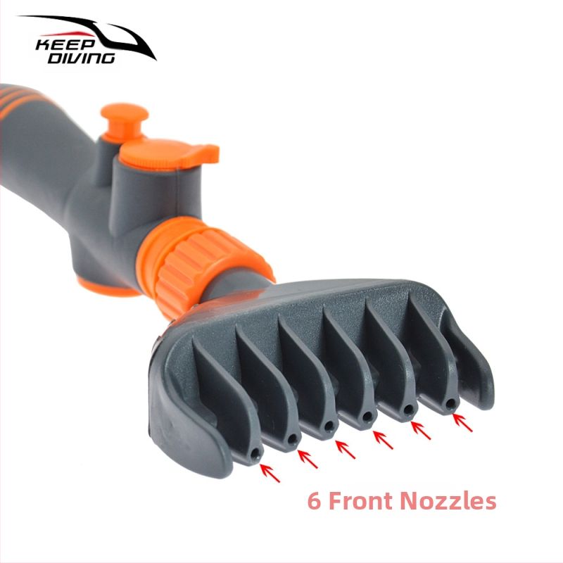 Ръчна четка за почистване на филтърни елементи за плувен басейн, модел TL-B60-6, KEEP DIVING, пластмасова