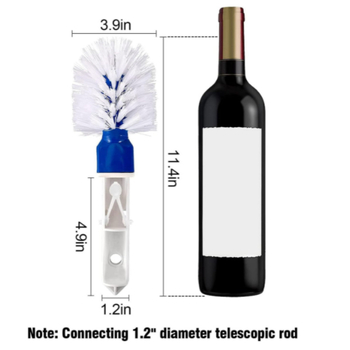 Χειροκίνητη βούρτσα καθαρισμού πισίνας - PVC, μοντέλο 202301052001, κατάλληλη για πισίνες