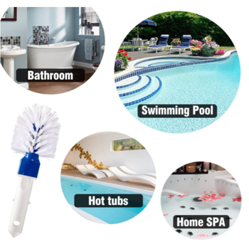 Χειροκίνητη βούρτσα καθαρισμού πισίνας - PVC, μοντέλο 202301052001, κατάλληλη για πισίνες