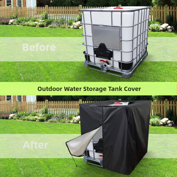 Κάλυμμα δεξαμενής νερού, 210D πολυεστέρα, αδιάβροχο, ανθεκτικό στη σκόνη, θερμομονωτικό, προσαρμόσιμο