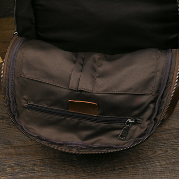 Férfi Vintage bőrtáska hátizsák – felső réteg marhabőrből, nagy kapacitás üzleti utazásokhoz