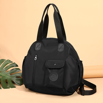 Γυναικεία καθημερινή πολυλειτουργική τσάντα πλάτης – αστική απλότητα; ύφασμα Oxford, επένδυση πολυεστέρα; κλείσιμο με φερμουάρ; εσωτερικές θήκες για κινητό και ID; διαπνοή, αδιάβροχο, ανθεκτικό στη φθορά.