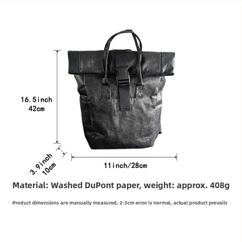 Uniszex Kraft papír laptop táska, ultrakönnyű, vízálló, 16 hüvelykes kompatibilis, kapacitás 20 L alatt