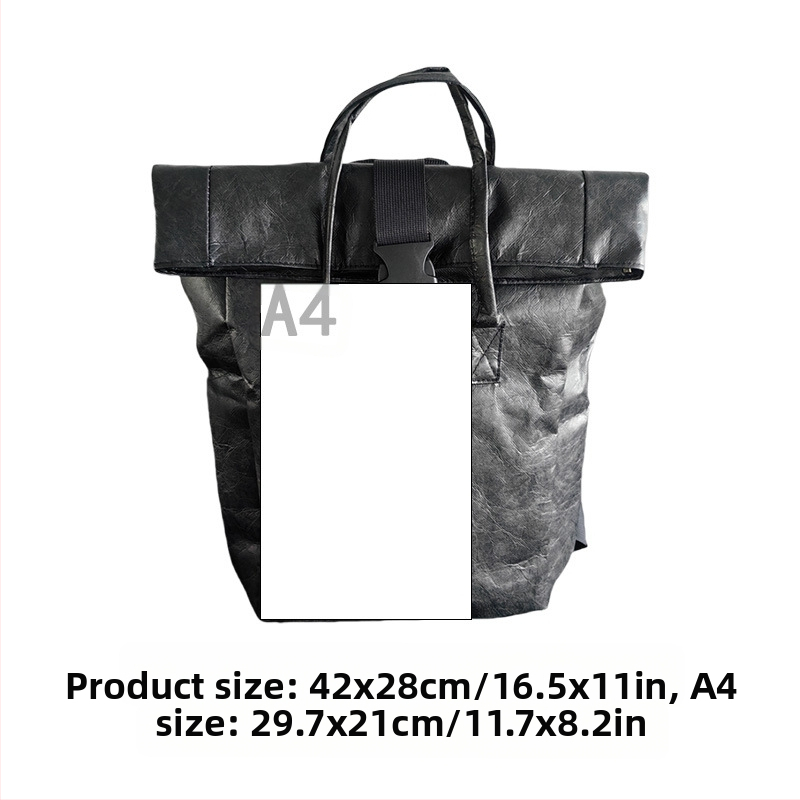 Uniszex Kraft papír laptop táska, ultrakönnyű, vízálló, 16 hüvelykes kompatibilis, kapacitás 20 L alatt