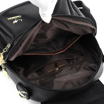 TIANYI Πολυλειτουργικό PU Δερμάτινο Σακίδιο Πλάτης, Μεγάλη Χωρητικότητα, Εσωτερικοί Θήκες, Αδιάβροχο και Προστασία από Κλοπή, Καθημερινή Γυναικεία Τσάντα