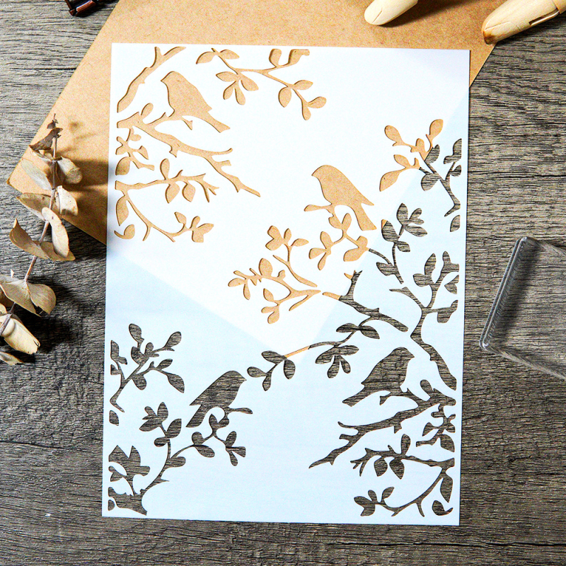 Sveķu šablonu komplekts DIY sienu mākslai, maskēšanai ar smidzinātāju un dekoratīvām sienu šablonēm, skulptūras process