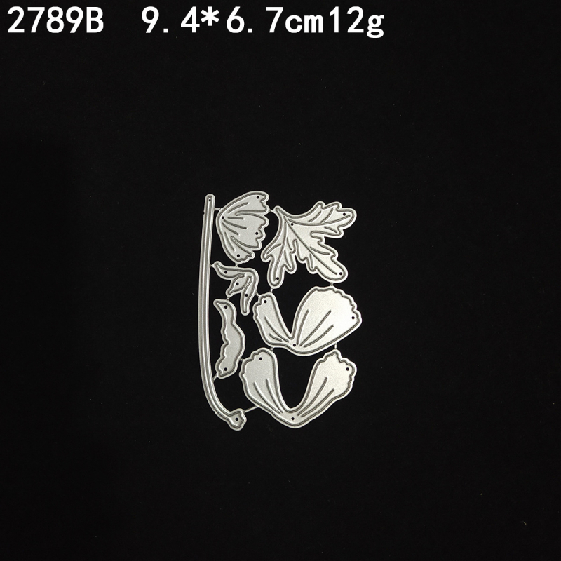 Vágó matrica scrapbookinghoz — Fém, Gravírozás, Otthoni használatra, PP zacskóban csomagolva