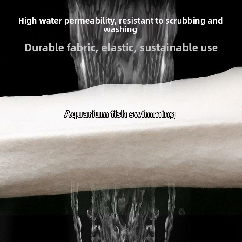 3D филтър памук за аквариум – памук, висока пропускливост, сухо/мокро разделяне