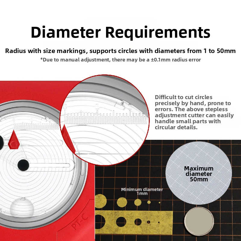 Интегриран кръгъл резач PT-C модел за Gundam фигури (Бранд: Discs; Материал: метал-пластмаса; Нетно тегло: 1; Модел: PT-C)