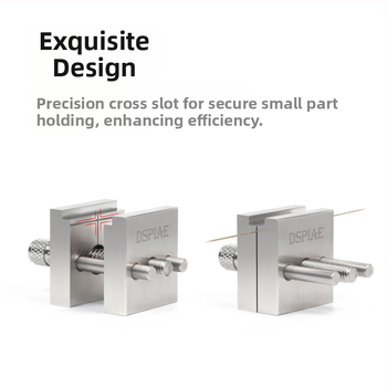 Прецизен мини стягач от неръждаема стомана AT-MV — ръчен инструмент за захващане