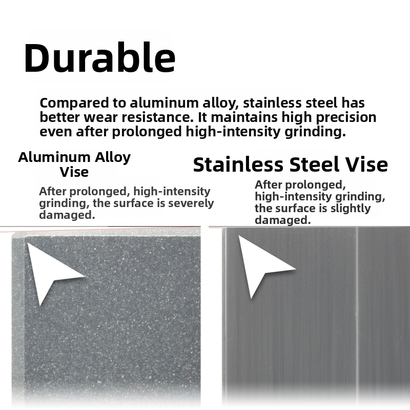 Прецизен мини стягач от неръждаема стомана AT-MV — ръчен инструмент за захващане