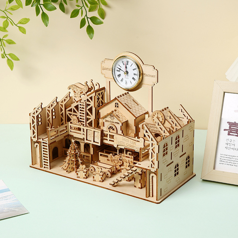 Medinis 3D dėlionių rinkinys - DIY švietėjiškas žaislas 7–14 metų, daugiafunkcinis ir pritaikomas